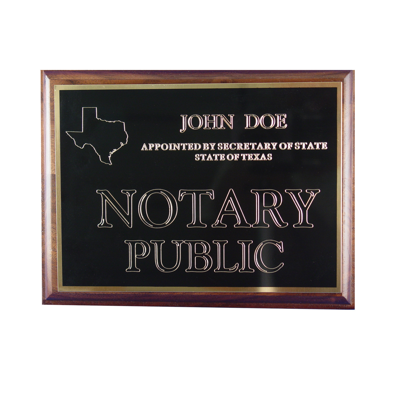 South Dakota Notary Wall Sign